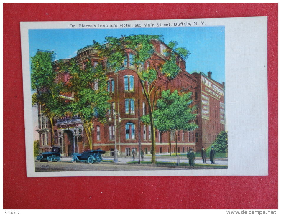 - New York > Buffalo  Dr Pierce's Invalids Hotel  Not Mailed   Ref-1078 - Buffalo