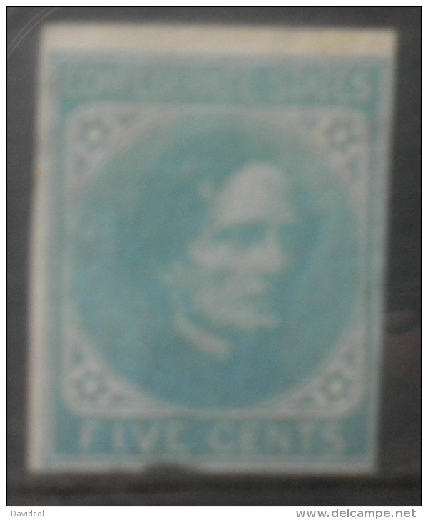 N323.-.USA .-. 1862 .-. CONFEDERATE STATES "- SC#: 6.-. :CV US$ 15.00 /  11.27 &euro; - 1861-65 Confederate States