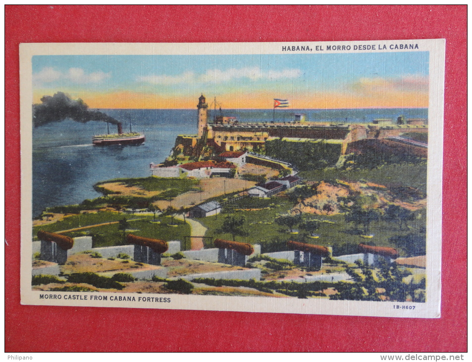 Cuba Morro Castle  Habana    Not Mailed Ref-1078 - Cuba