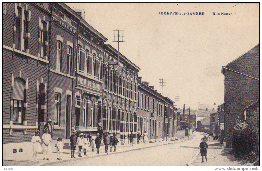 Jemeppe-sur-Sambre. -  Rue Neuve - Jemeppe-sur-Sambre