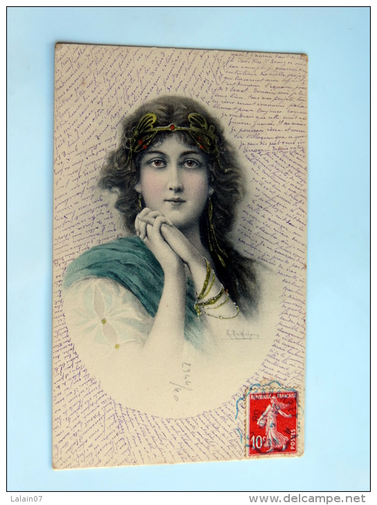 Carte Postale Ancienne : R Rv  WICHERA , N° 2344/40 , M. M. VIENNE , Art Nouveau - Wichera