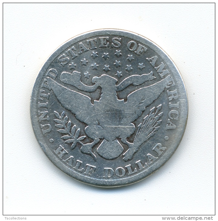 USA Half Dollar 1911 - 1892-1915: Barber