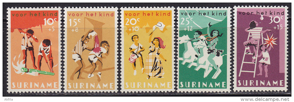 2206. Suriname, 1966, For The Child, MH (*) - Surinam