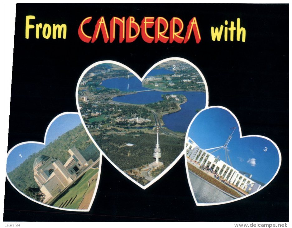 (665) Australia - ACT - Canberra (with Heart Aerial Views) - Canberra (ACT)