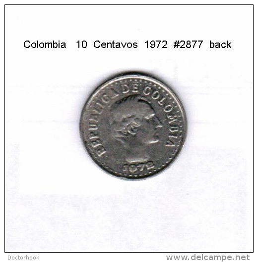 COLOMBIA    10  CENTAVOS  1978  (KM # 253) - Colombie