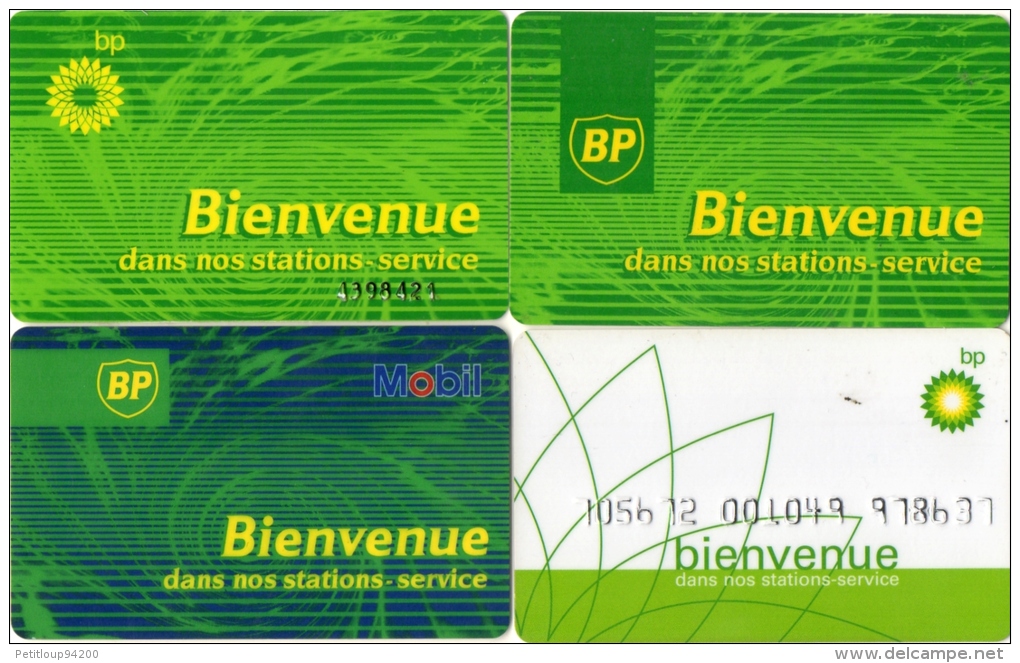 4 CARTES LAVAGE CADEAU ET FIDELITE  BP  Bienvenue - Lavage Auto