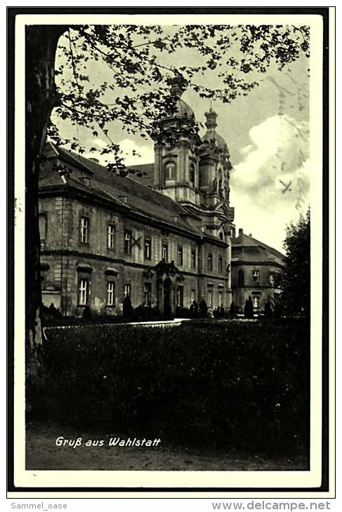 Gruß Aus Wahlstatt  / Liegnitz ( Legnickie Pole )  Kirche  -  Ansichtskarte Ca.1939   (2444) - Schlesien