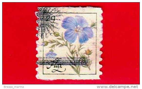 U.S. - USA - STATI UNITI - Usato - 2011 - Erbe - Flax (from Pane) - 29 - Used Stamps