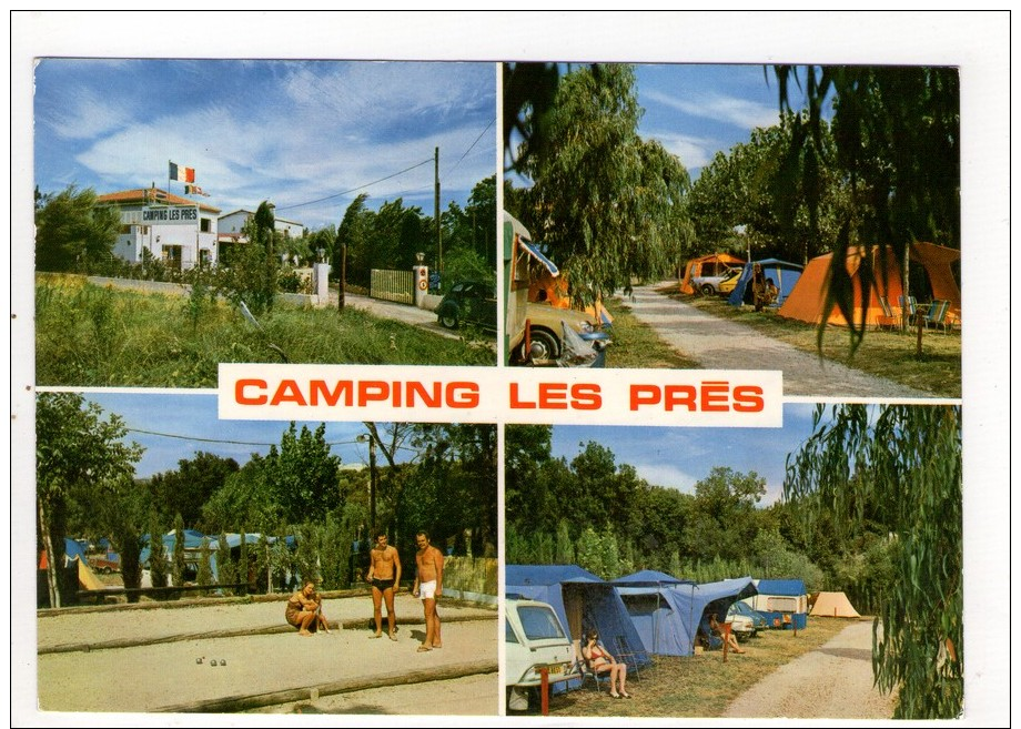 CP 10*15/AB519/BIOT CAMPING LES PRES MULTIVUES - Biot