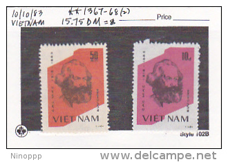 Vietnam 1983 Karl Max Set MNH - Vietnam