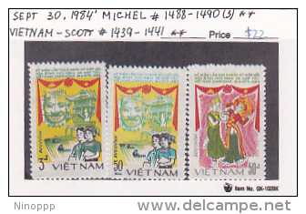 Vietnam 1984  Friendship With Cambodia Set MNH - Vietnam