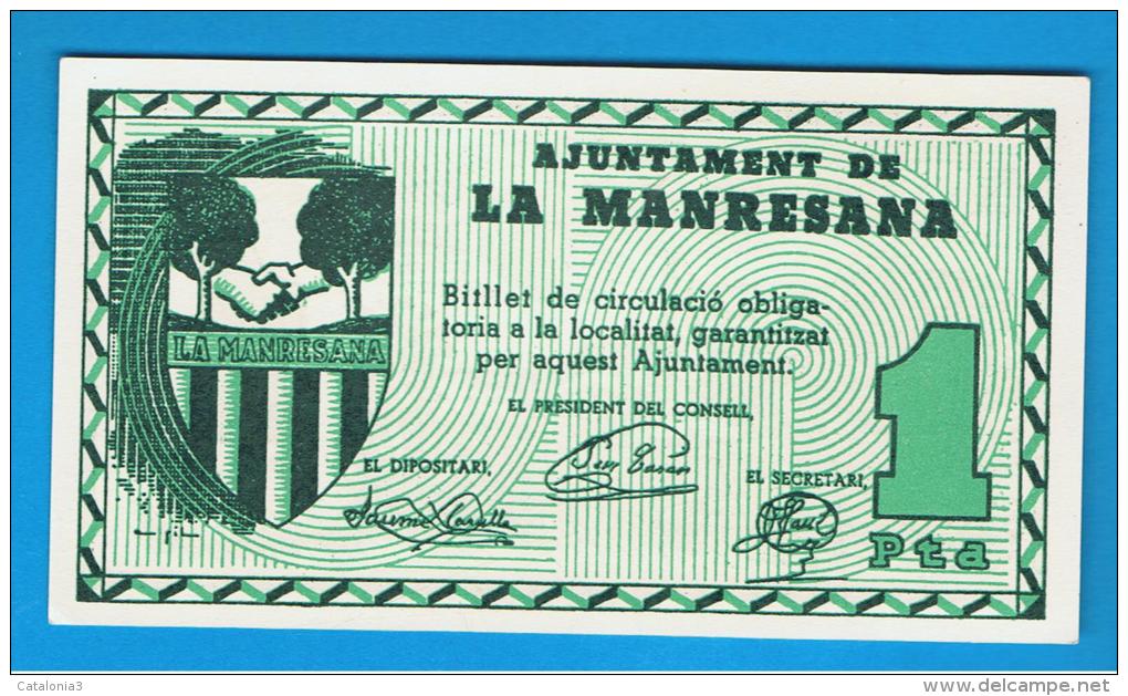 BILLETE LOCAL - LA MANRESANA - Autres & Non Classés