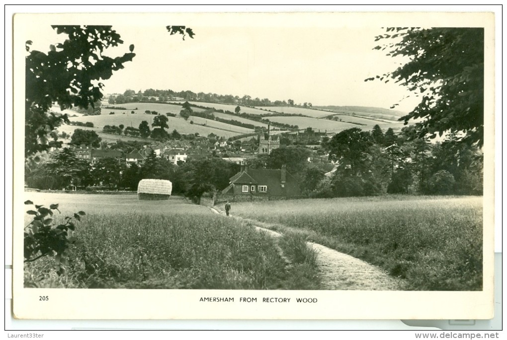 Carte Angleterre Amersham From Rectory Wood - Buckinghamshire