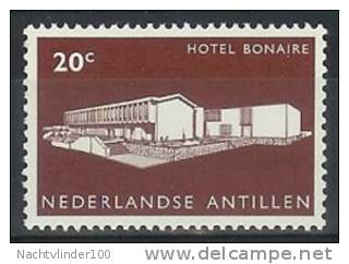 Mcx0337 TOERISME HOTEL BONAIRE TOURISM NEDERLANDSE ANTILLEN 1963 PF/MNH  VANAF1EURO - Hotel- & Gaststättengewerbe