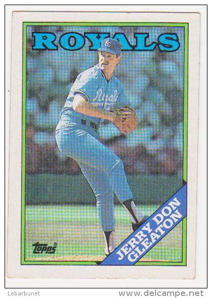 4cartes De Baseball "Topps" Royals : Jerry Don Gleaton-Steve Farr-John Wathan-Danny Tartabull - Otros & Sin Clasificación