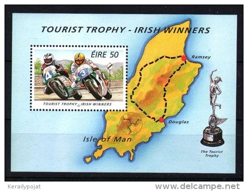 Ireland - 1996 Motorcycles Block MNH__(TH-4113) - Hojas Y Bloques