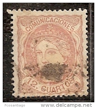 ESPAÑA 1870 - Edifil #113 - VFU - Used Stamps