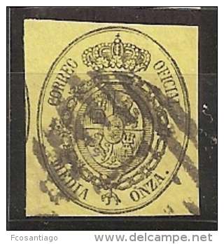 ESPAÑA 1855 - Edifil #35 - VFU - Used Stamps