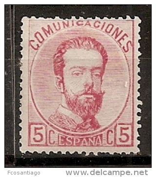 ESPAÑA 1872 - Edifil #118 - MLH * - Neufs