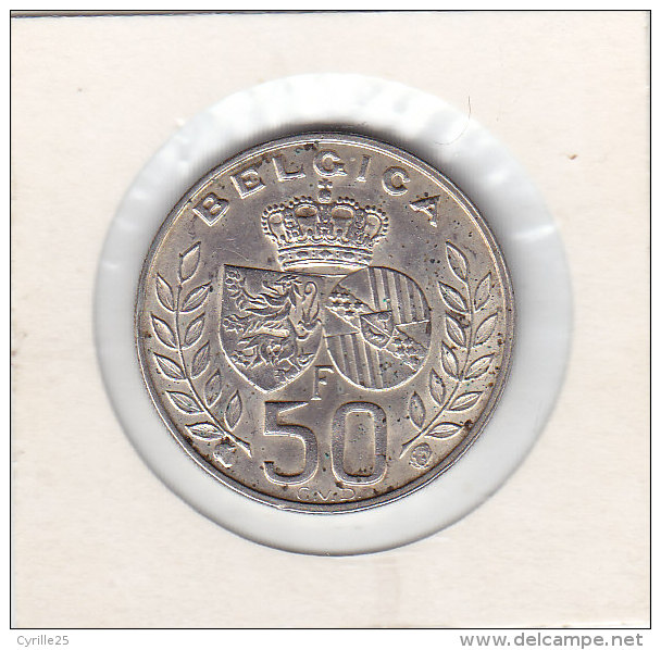 50 FRANCS Argent Mariage Royale 1960 LATIN - 50 Francs