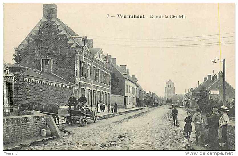 Sept13 1153 : Wormhout  -  Rue De La Citadelle - Wormhout