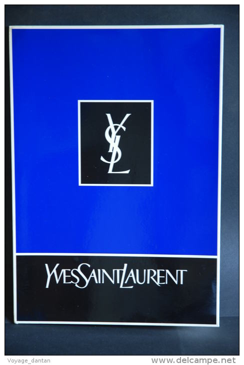 Publicité, Photographie De Mode, Plaquette Publicitaire Dossier De Presse YSL Yves Saint Laurent Bas Et Collants - Other & Unclassified