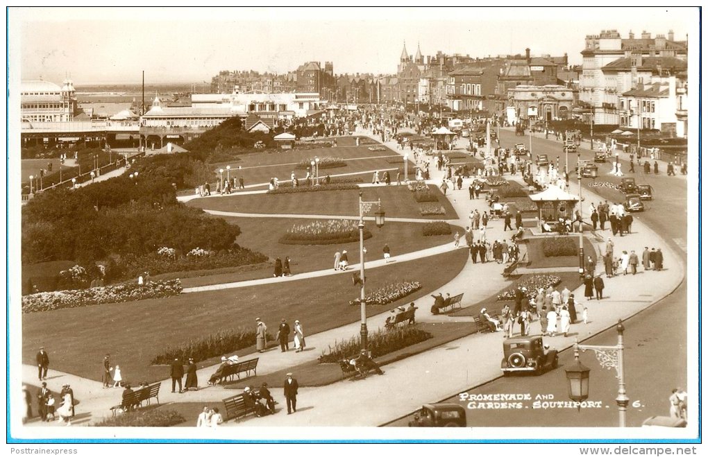 U.K. England. Soutport. Promenade, - Southport