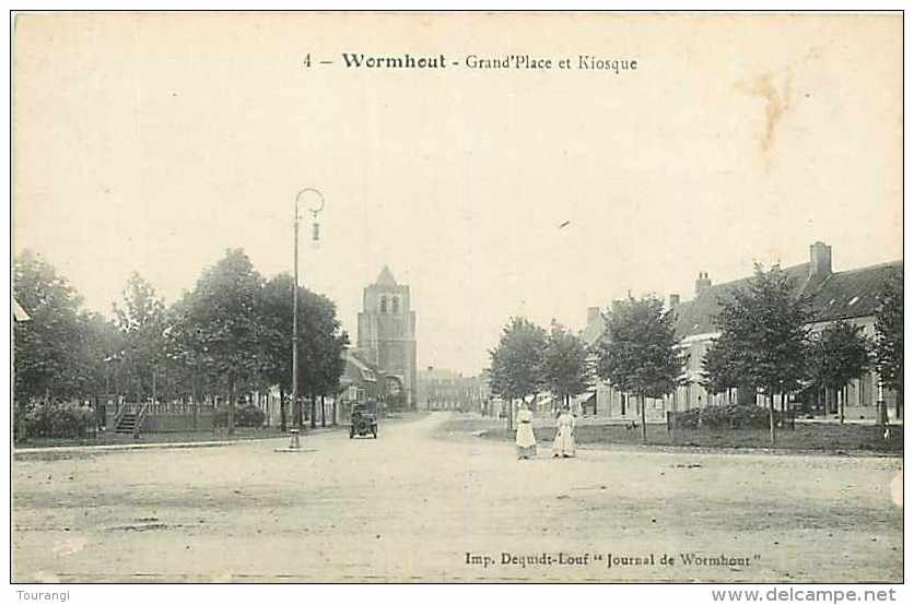 Sept13 1169 : Wormhout  -  Grand'Place  -  Kiosque - Wormhout