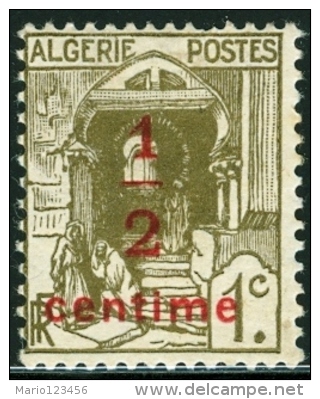 ALGERIA, COLONIA FRANCESE, FRENCH COLONY, 1924-1926, FRANCOBOLLO NUOVO, Scott P2 - Neufs