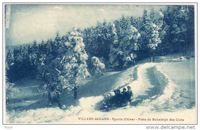 VILLARD DE LANS - Sports D' Hiver - Piste De Bobsleigh Des Clots (61721) - Villard-de-Lans