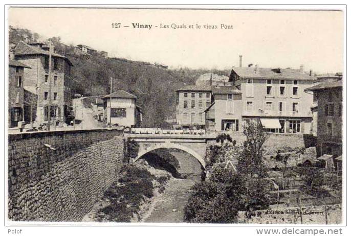 VIINAY - Les Quais Et Le Vieux Pont    (61729) - Vinay