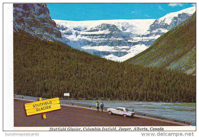 Canada Stutfield Glacier Columbia Icefield Jasper Alberta - Jasper