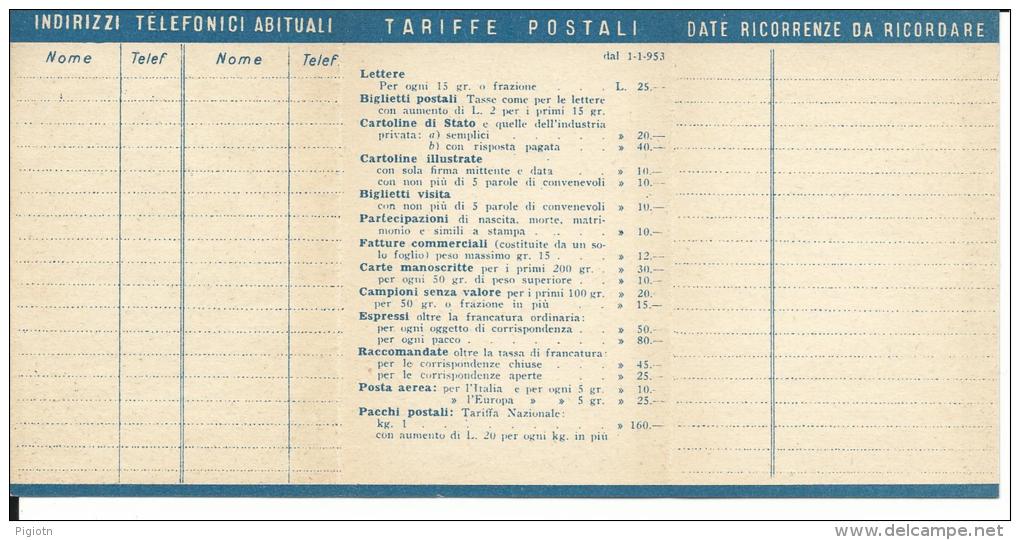 CAL057 - CALENDARIETTO 1955 - ORFANATROFIO R.R. CONCEZIONISTI SARONNO - Petit Format : 1941-60