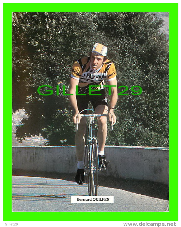 SPORTS, CYCLISME - BERNARD QUILFEN - ÉQUIPE COMPÉTITION, RENAULT GITANE CAMPAGNOLO - - Cycling