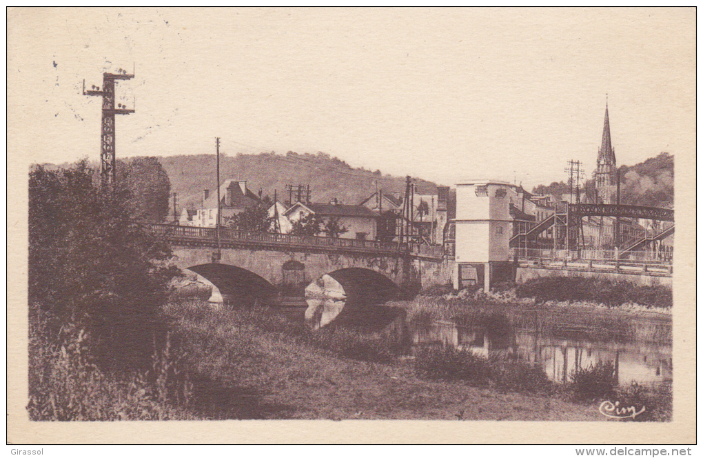 CPA JOINVILLE 52  LE PONT DE LA MARNE 1951 - Joinville