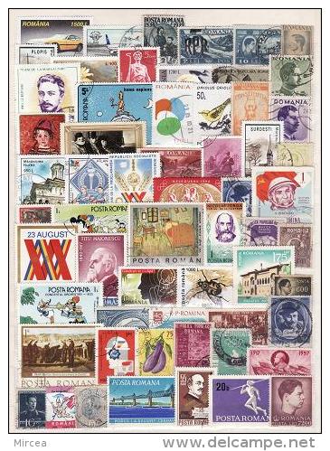 145 - Lot Timbres Roumanie - Collections