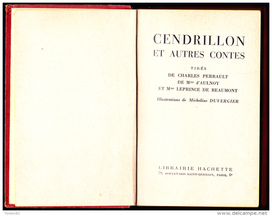 Cendrillon Et Autres Contes - Bibliothèque Rose Illustrée - ( 1950 ) - Bibliotheque Rose