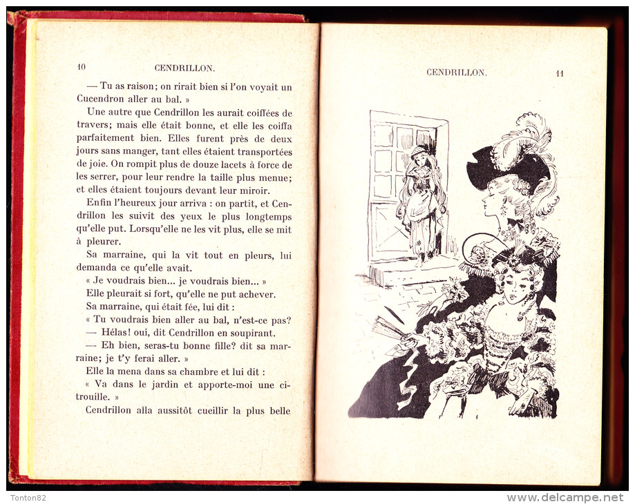 Cendrillon Et Autres Contes - Bibliothèque Rose Illustrée - ( 1950 ) - Bibliotheque Rose