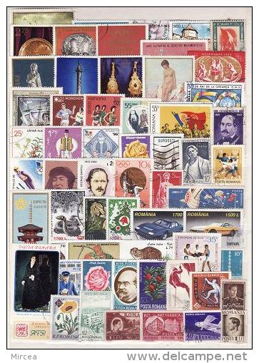 161 - Lot Timbres Roumanie - Collections
