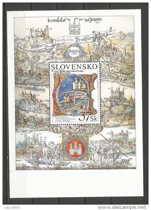 Slovakia 2007. Initial Painting Bratislava MNH** Block - Neufs