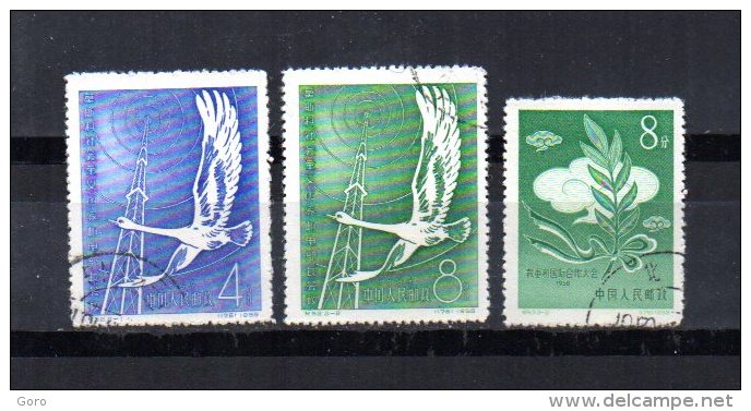 China   1958  .-   Y&T Nº     1148/1149 - 1151 - Officiële Herdrukken