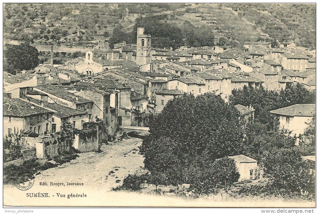 30/ Sumène - Vue Générale - - Sumène