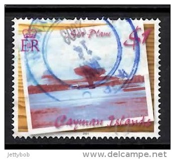 CAYMAN IS 2001 Transport $1 Used - Cayman (Isole)