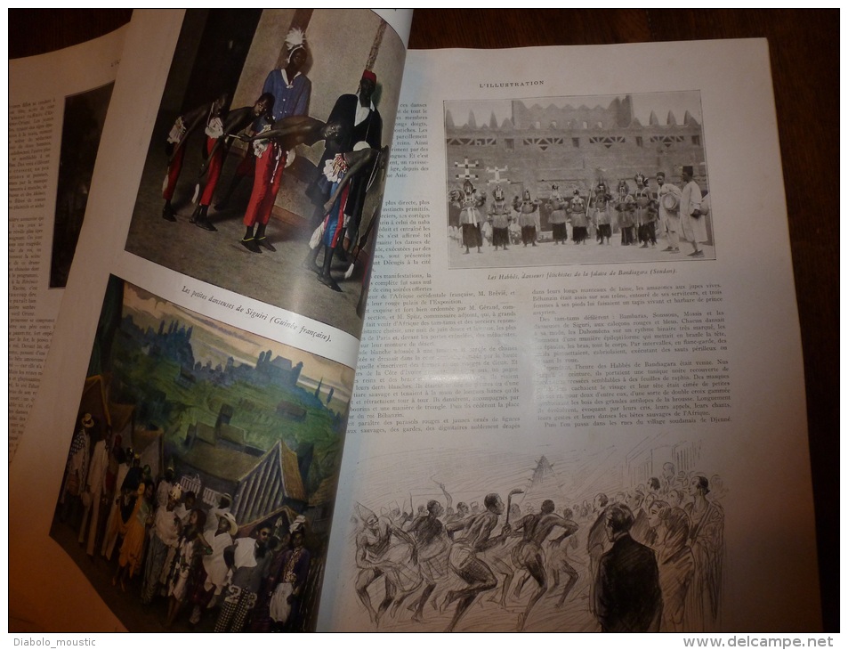 22.08.1931   L' Exposition Coloniale : Sénégal Et Cameroun; Les Abbés Du Soudan; Aéro-club De Vincennes - L'Illustration