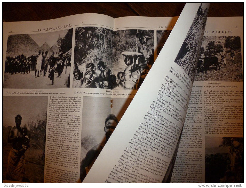 N° 19 De 1930 MIROIR Du MONDE :Thinguellir,Almannagga; En AFN Et Afrique Noire; Finale Des Diamond Sculls à Henley - Other & Unclassified