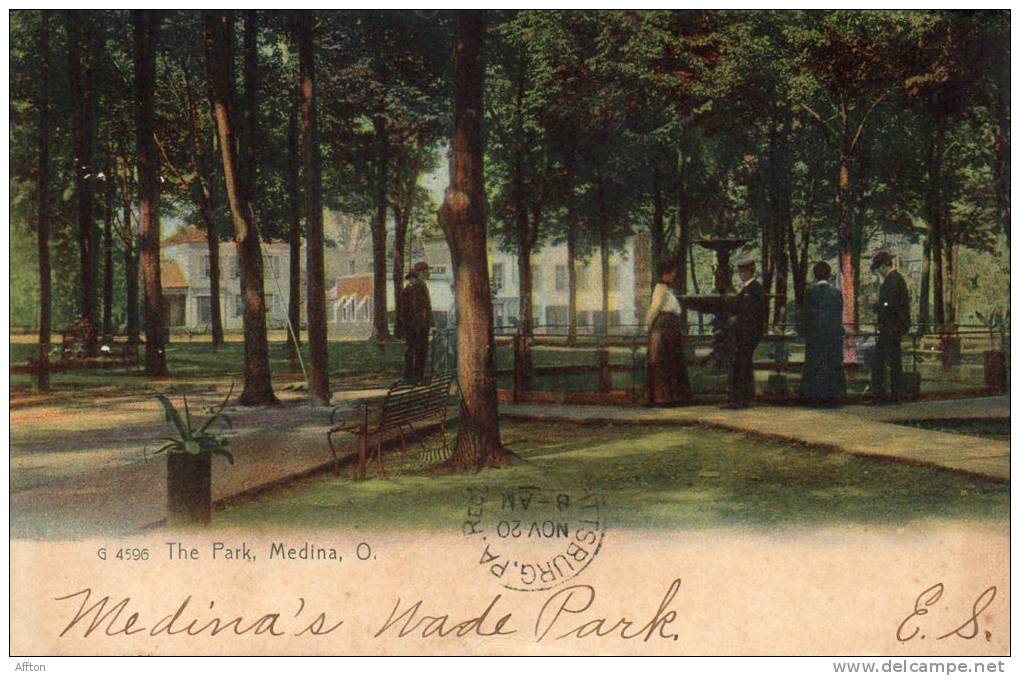 Medina OH 1905 Postcard - Altri & Non Classificati
