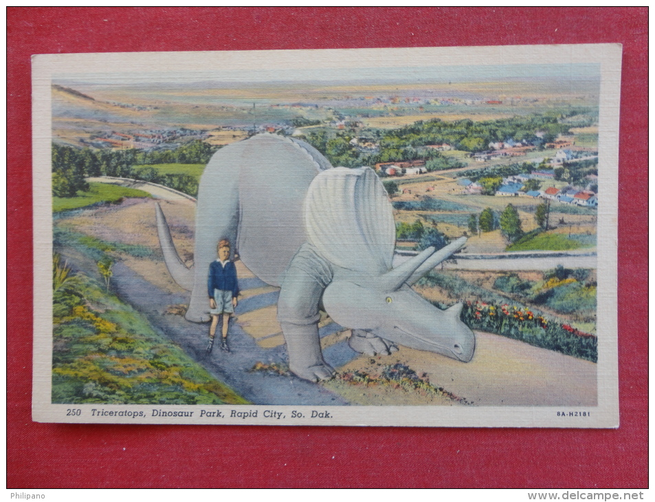 Rapid City,SD--Triceratops Dinosaur Park--not Mailed--PJ 281 - Other & Unclassified
