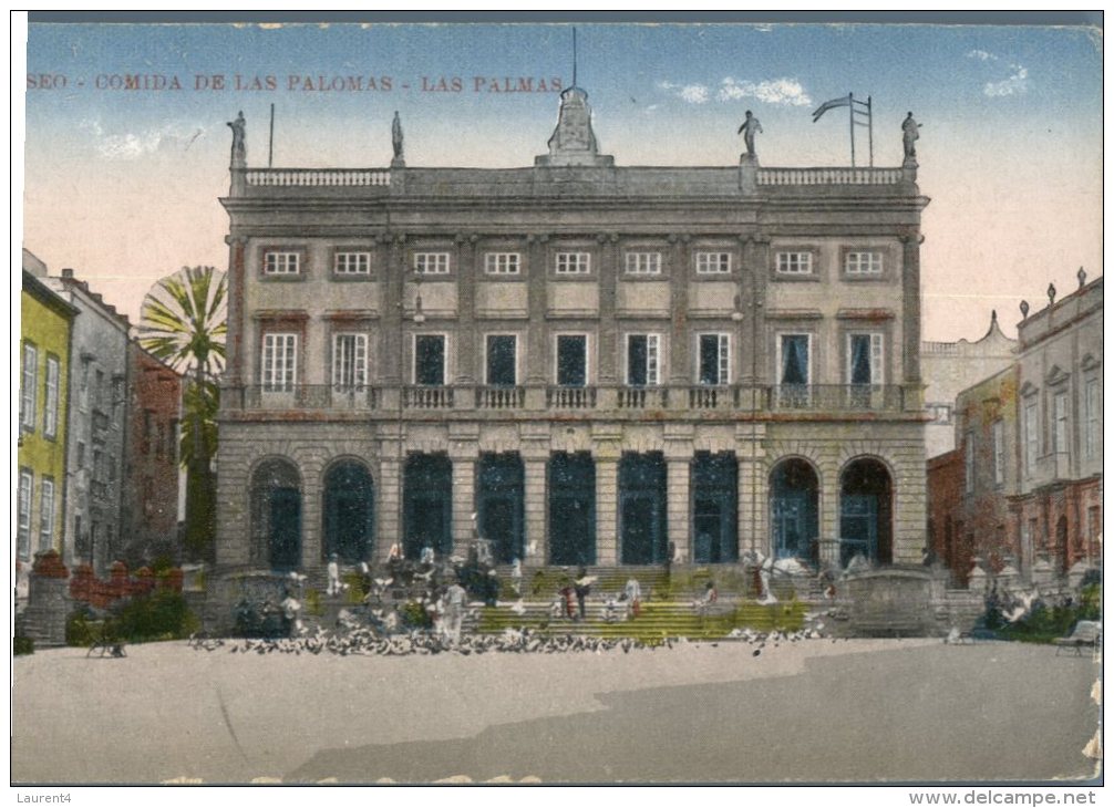 (126) Very Old Postcard - Carte Ancienne - Spain - Las Palmas - La Palma