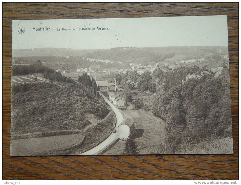 La Route De La Roche En Ardenne - Anno 1931 ( Zie Foto´s Voor Details ) !! - Houffalize