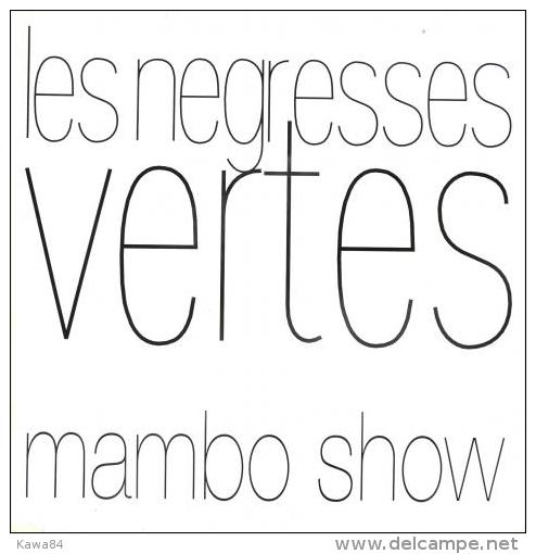 MAXI 33 RPM (12")  Les Négresses Vertes  "  Mambo Show  "  Promo - 45 T - Maxi-Single